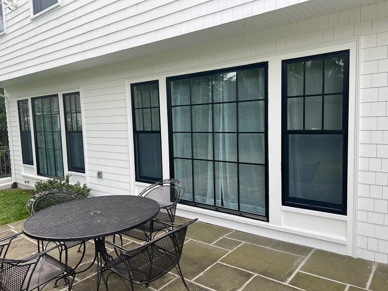 This window replacement trnasformed this Scarsdale home